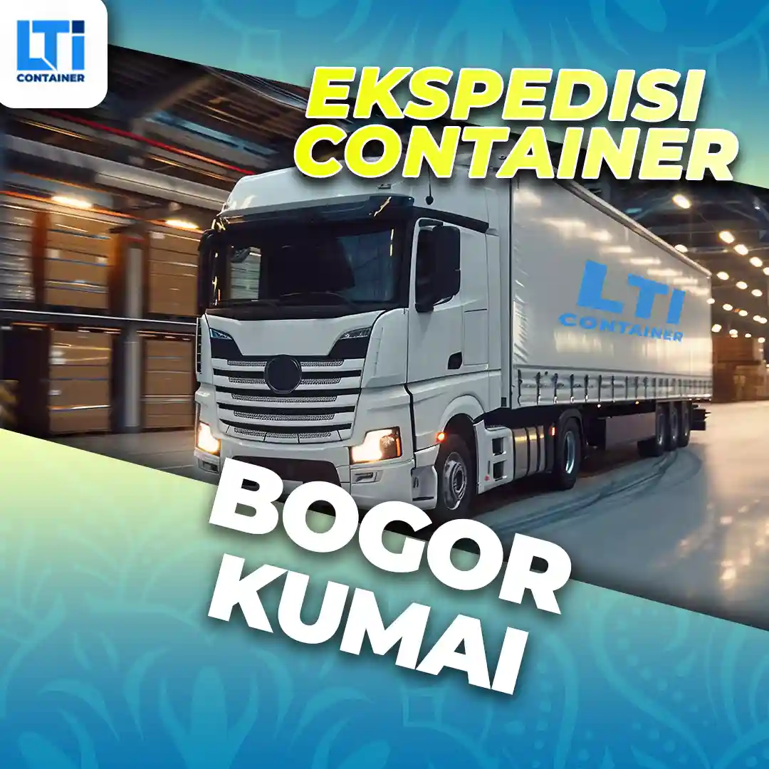 ekspedisi container bogor kumai