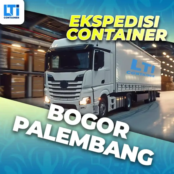 ekspedisi container bogor palembang