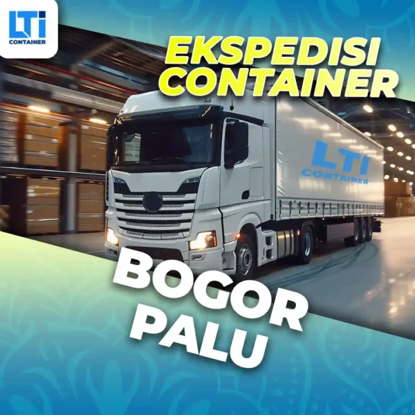 ekspedisi container bogor palu