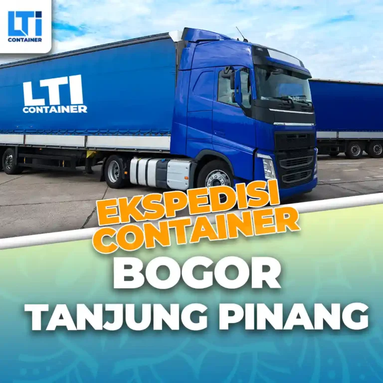 ekspedisi container bogor tanjung pinang