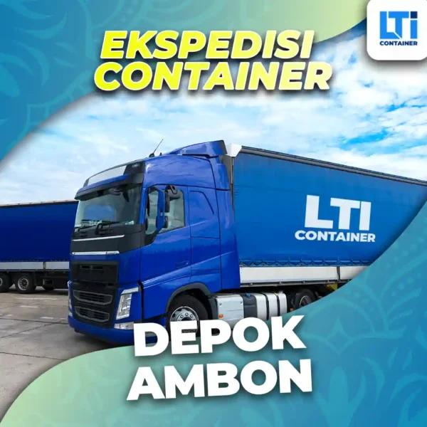 ekspedisi container depok ambon