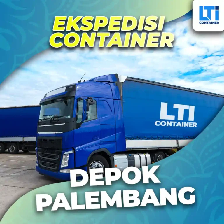 ekspedisi container depok palembang