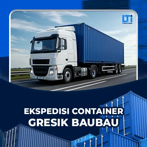 ekspedisi container gresik baubau