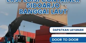 ekspedisi container sidoarjo banggai laut