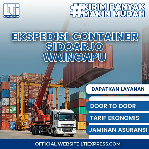 ekspedisi container sidoarjo waingapu