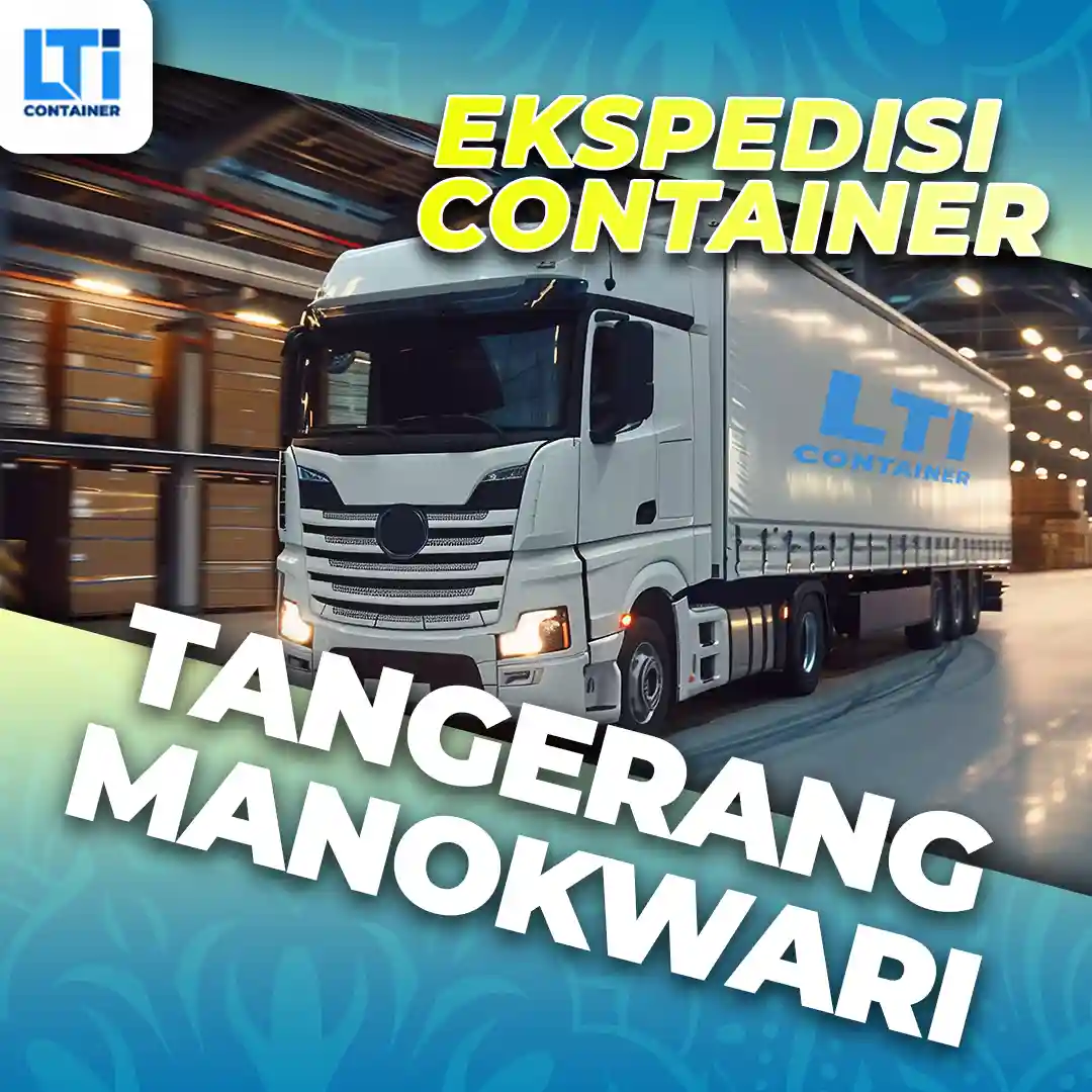 ekspedisi container tangerang manokwari