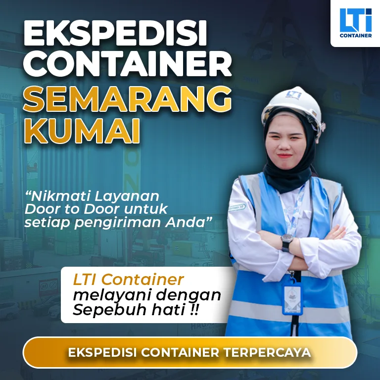 ekspedisi container semarang kumai