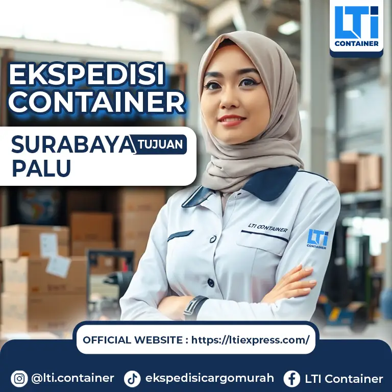 ekspedisi container surabaya palu