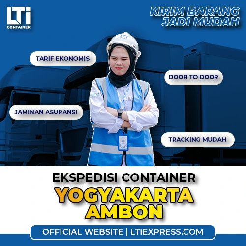 ekspedisi container yogyakarta ke ambon