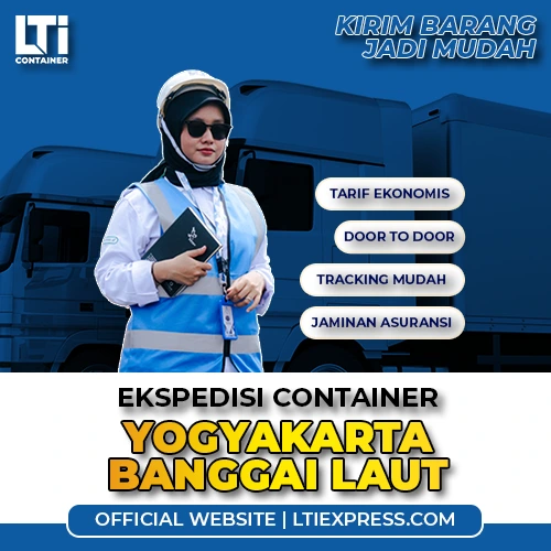 ekspedisi container yogyakarta ke banggai laut