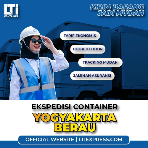 ekspedisi container yogyakarta ke berau