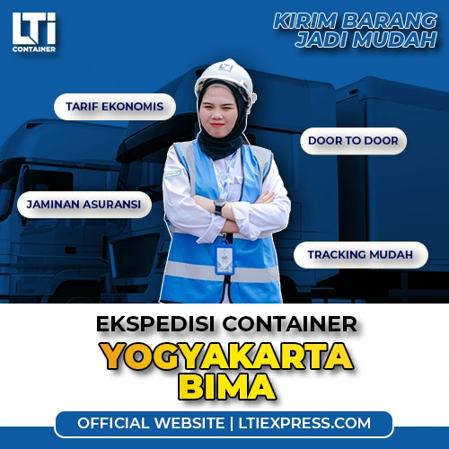 ekspedisi container yogyakarta ke bima