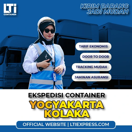 ekspedisi container yogyakarta ke kolaka