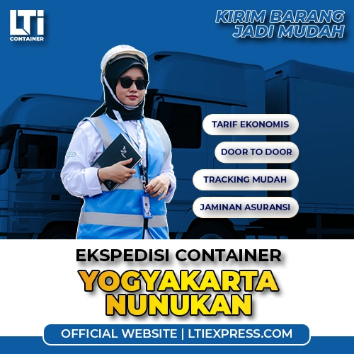 ekspedisi container yogyakarta ke nunukan