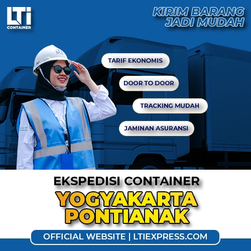 ekspedisi container yogyakarta ke pontianak