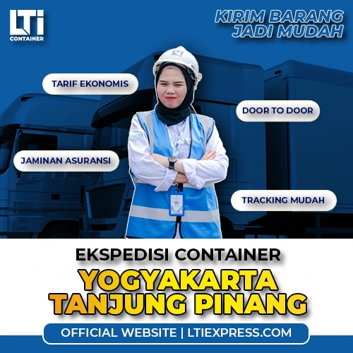 ekspedisi container yogyakarta ke tanjung pinang