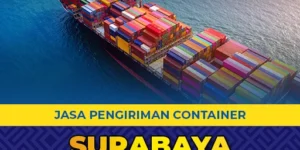 jasa pengiriman container surabaya belitung