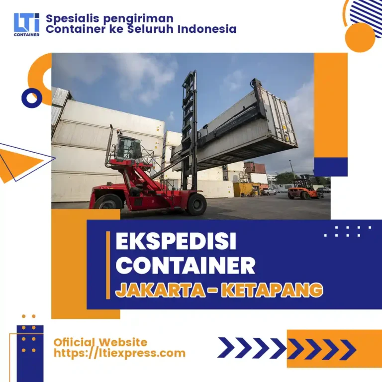 ekspedisi container jakarta ketapang