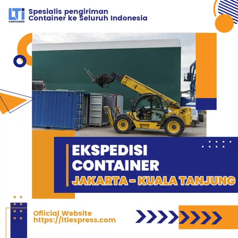 ekspedisi container jakarta kuala tanjung