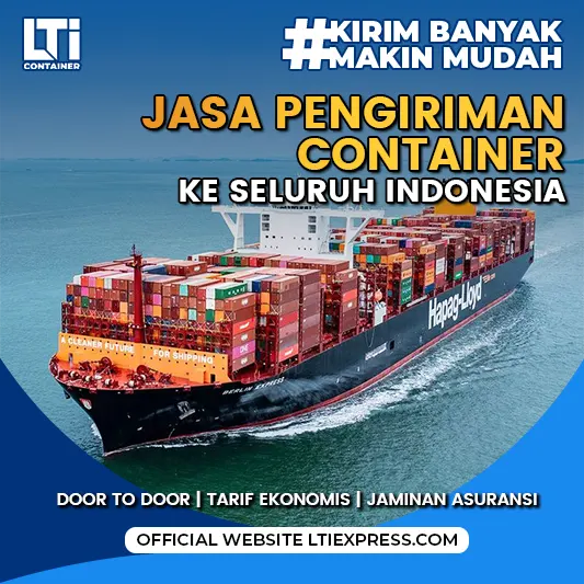 jasa pengiriman container ke seluruh indonesia