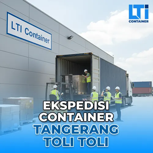ekspedisi container tangerang toli toli