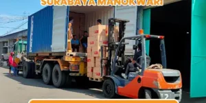 jasa ekspedisi pengiriman container surabaya manokwari