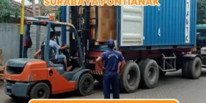 jasa ekspedisi pengiriman container surabaya pontianak