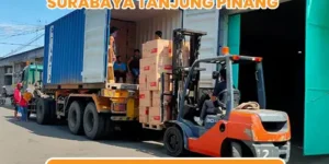 jasa ekspedisi pengiriman container surabaya tanjung pinang