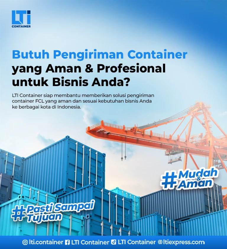 Ekspedisi Container Aman & Profesional