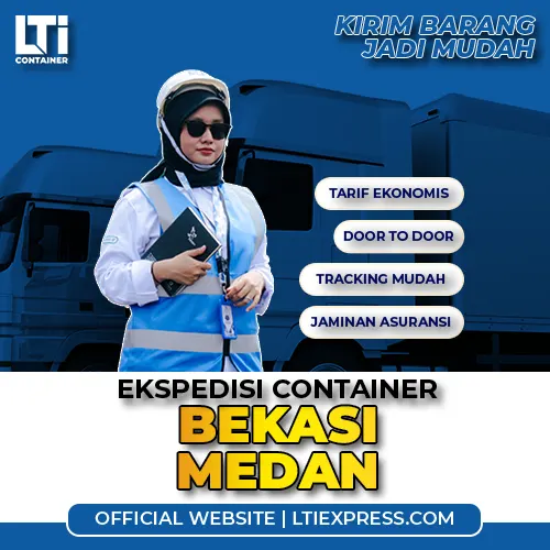 ekspedisi container bekasi medan