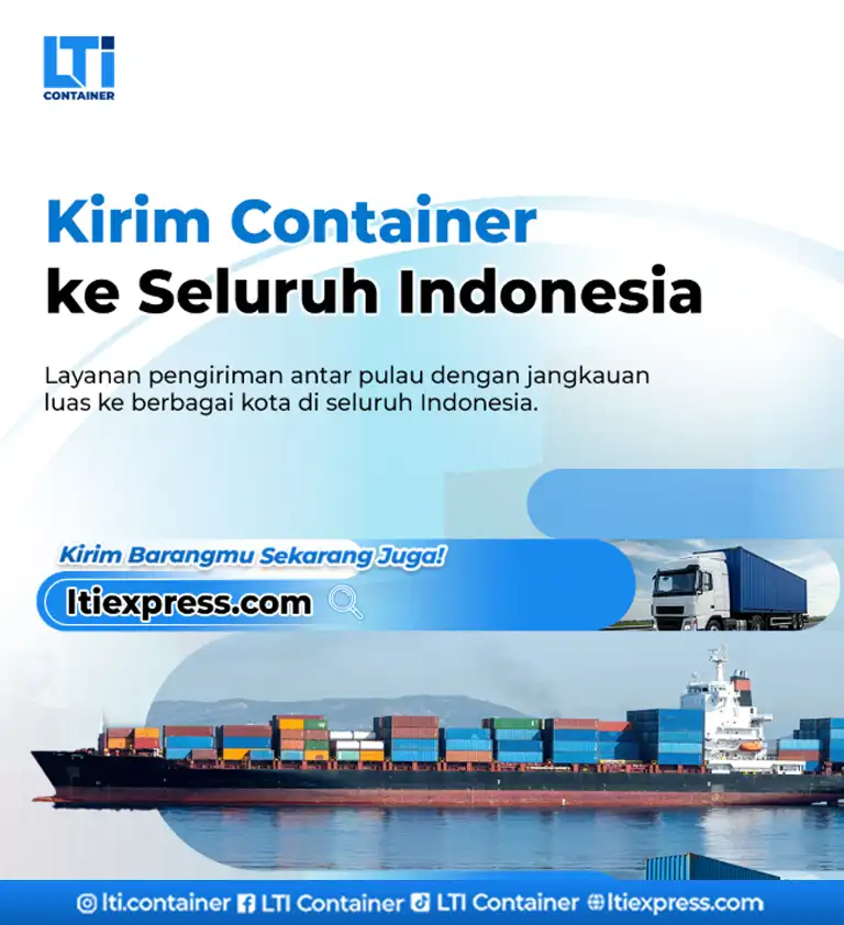 Kirim Container ke Seluruh Indonesia